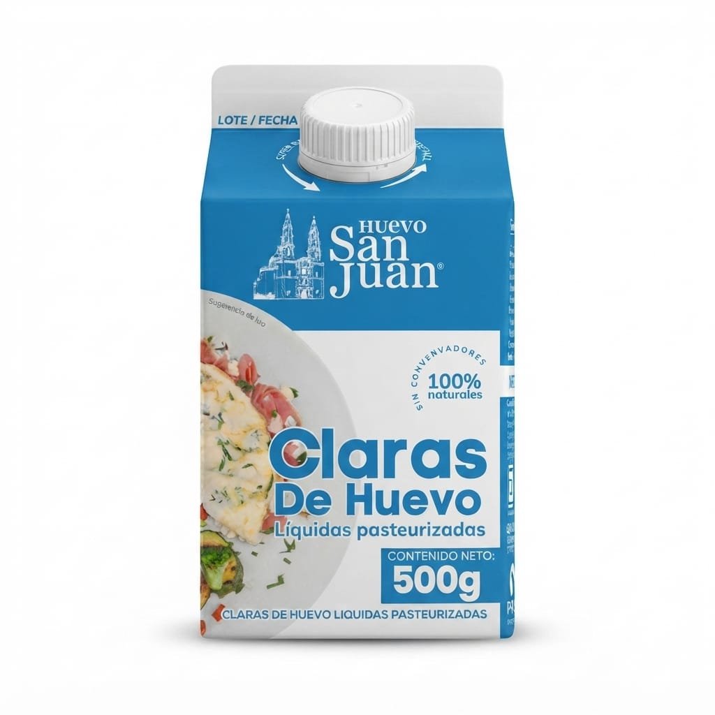 Claras de Huevo 500 g