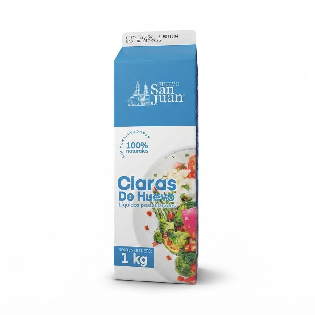 Claras de Huevo 1 kg